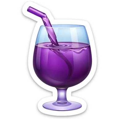 grape juice sticker