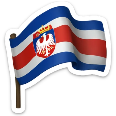serbian flag 1945 sticker