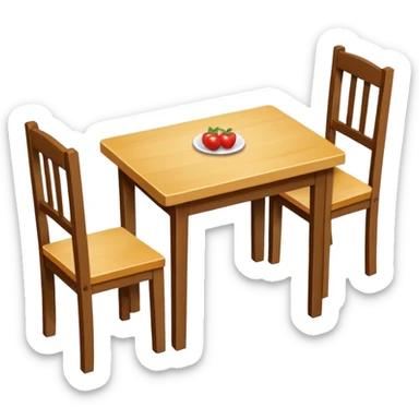 Mesa de comedor sticker