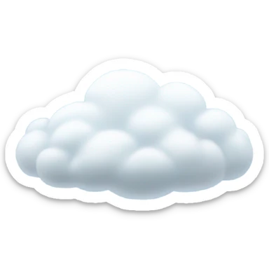 Cloud sticker