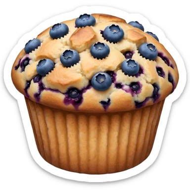 Blueberry Muffin sticker