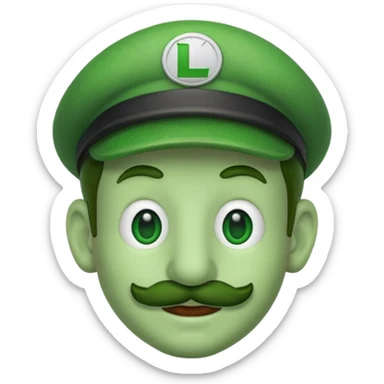 Luigi sticker