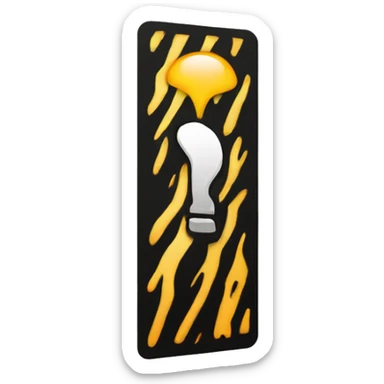 danger signage sticker