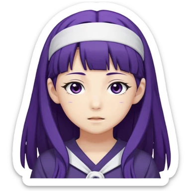Hinata hyuga sticker
