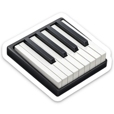Piano Key sticker