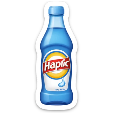 Harpic sticker