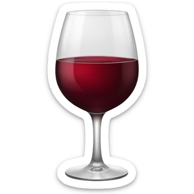 dark wine sticker