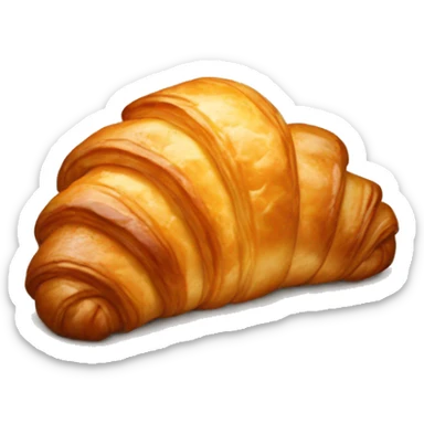 Croissant sticker