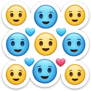Emojis q salga verificado azul de tik Tok sticker