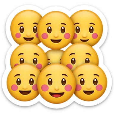 tạo cho tôi emoji 3 cô gái sticker