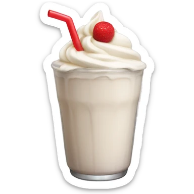 Milkshake sticker