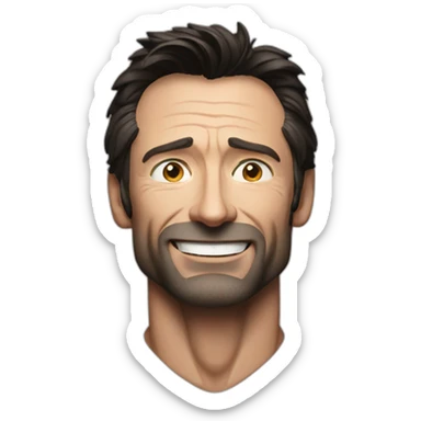 Hugh Jackman sticker