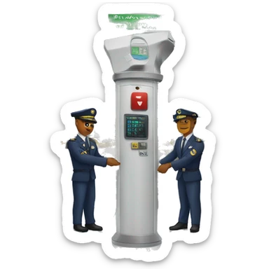 Egipcian Airport control  sticker