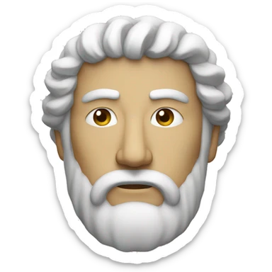 Stoic symbol sticker