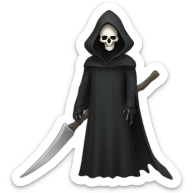 Reaper with no head sticker