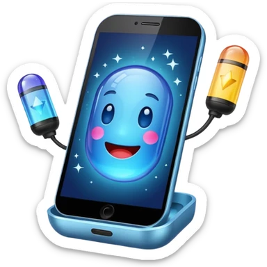 Honor phone with Magic Capsule sticker