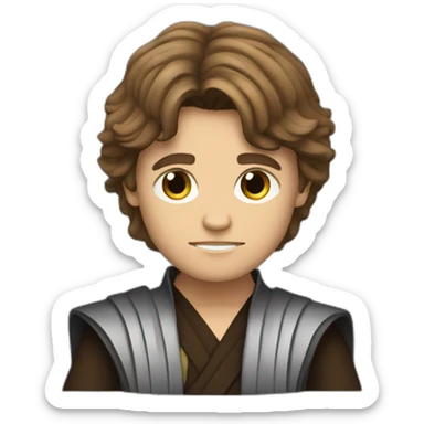 Anakin turns to the dark side sticker
