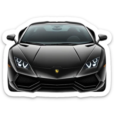 Lamborghini car sticker