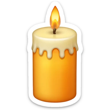 candle sticker