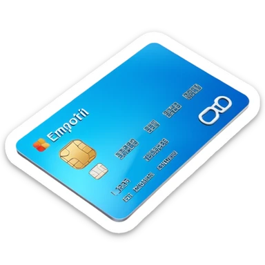 3D corporate card where #FF3D00 is the main visual element, with simple ‘WAD’ text and no other markings (no digits, no logos, no chip). Minimal, modern, high-end. sticker