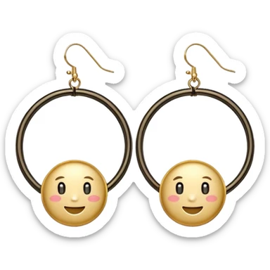 Earring Hoops sticker