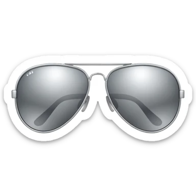 aviator sunglasses sticker
