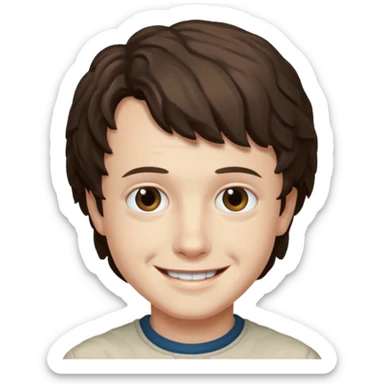 Dustin strenger things sticker