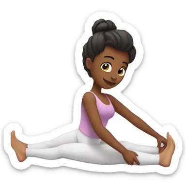 Pilates princess core sticker