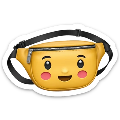 fanny pack sticker