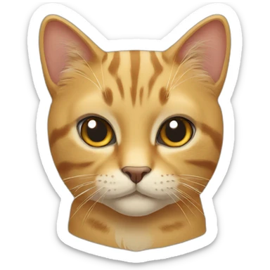 Great Brittain cat sticker