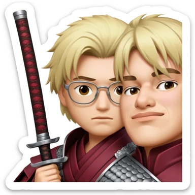 Resolute Samurai sticker