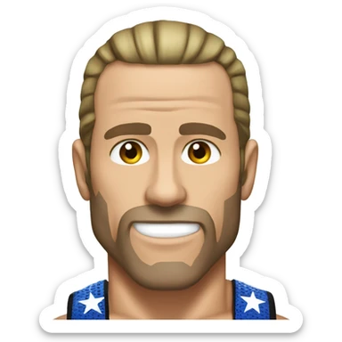 Shawn Michaels American retired professional wrestler sticker