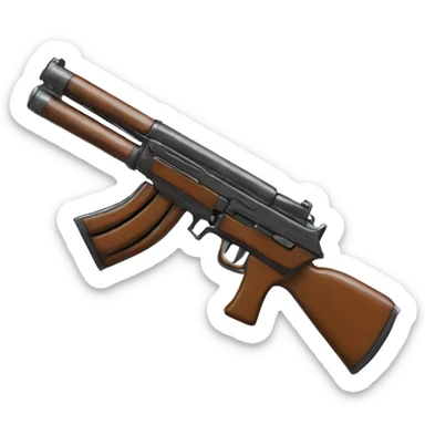Toy Al-47 toy gun  sticker