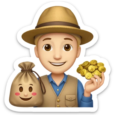 Create a Merchant emoji sticker