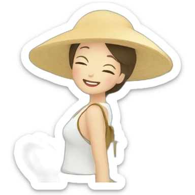 Français en vacances au Japon sticker