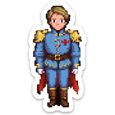 Prince Charming from Disney sticker