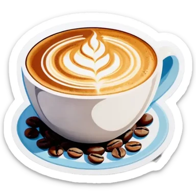 Maddii's Coffee Love sticker