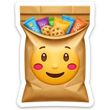 snack bag sticker