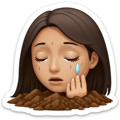 faceplant when someone falls flat on their face sticker