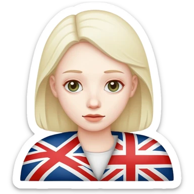 Leaving England sticker