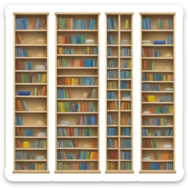 IKEA library sticker