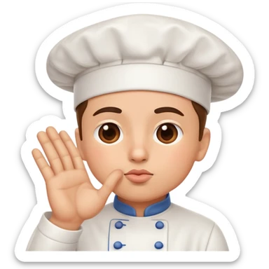 chef's kiss gesture sticker