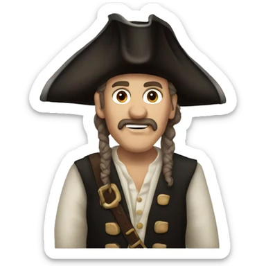 Bootstrap Bill Turner from Pirates of the Caribbean  sticker