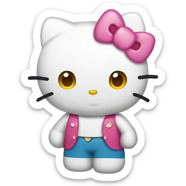 hello kitty sticker