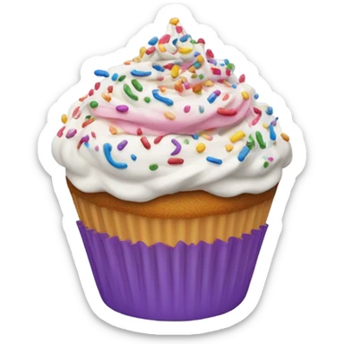 Cupcake sticker
