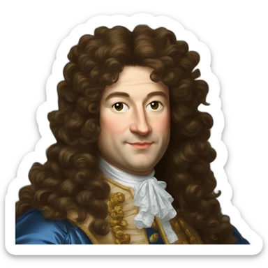 Louis XIV sticker