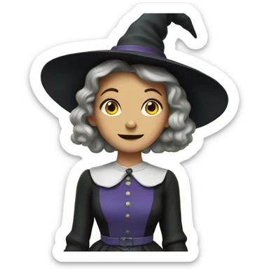 the witch from the wizard of oz sticker