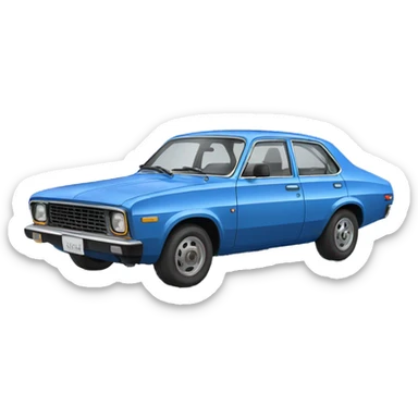 Opala azul sticker