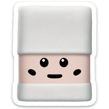 little towel  sticker