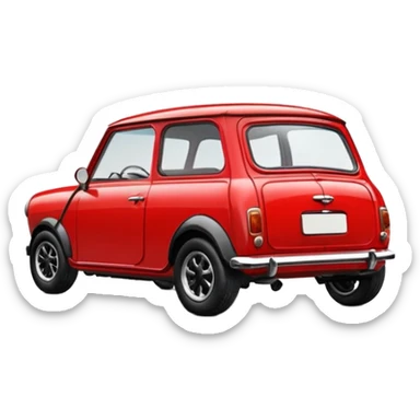 Austin mini sticker
